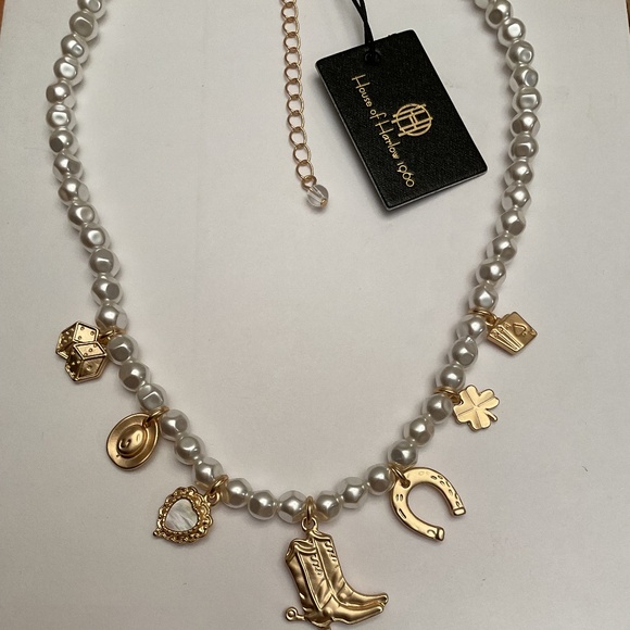 NWT House of Harlow Western Charm Necklace - Picture 4 of 4